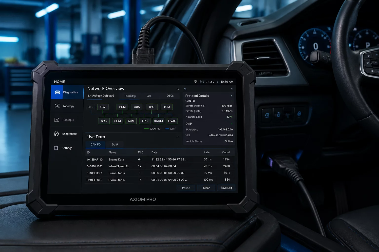 Autel Updates Diagnostic Tablet Lineup with CAN FD and DoIP Support