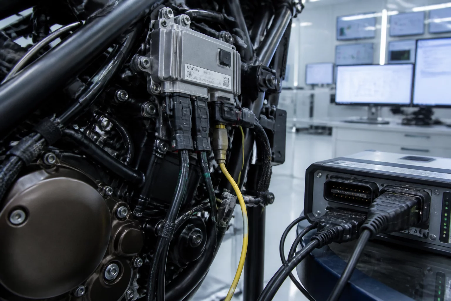 Harley-Davidson and Renault powertrain ECM interface diagnostics
